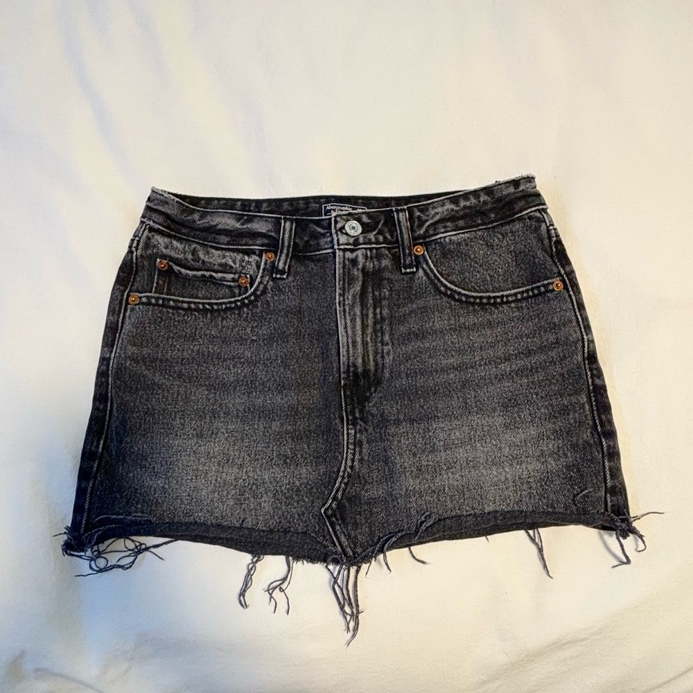 Abercrombie & Fitch Black Mini Skirt